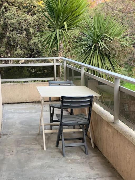 Studio Avec Terrasse, Vue Sur Jardin Lägenhet Nice Exteriör bild